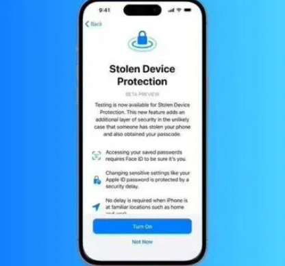 东阁镇苹果授权维修店分享被盗设备保护功能开启方法 