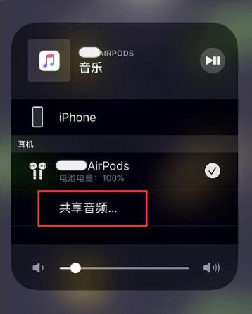 东阁镇苹果14音频维修点分享iPhone14音频共享设置方法 