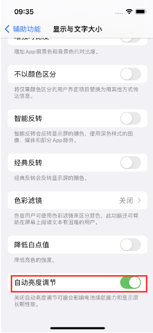 东阁镇苹果15维修店分享iPhone 15 Pro系列屏幕亮度 