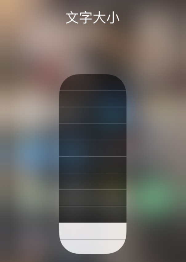 东阁镇苹果手机维修分享小技巧：在 iPhone 控制中心快速调节字体大小 