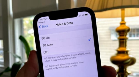 东阁镇苹果手机维修分享iPhone 12如何打开或关闭5G网络 